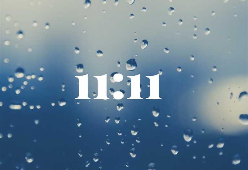 The number 11:11