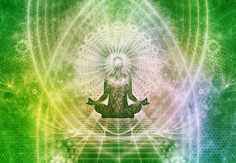 Image of a green aura