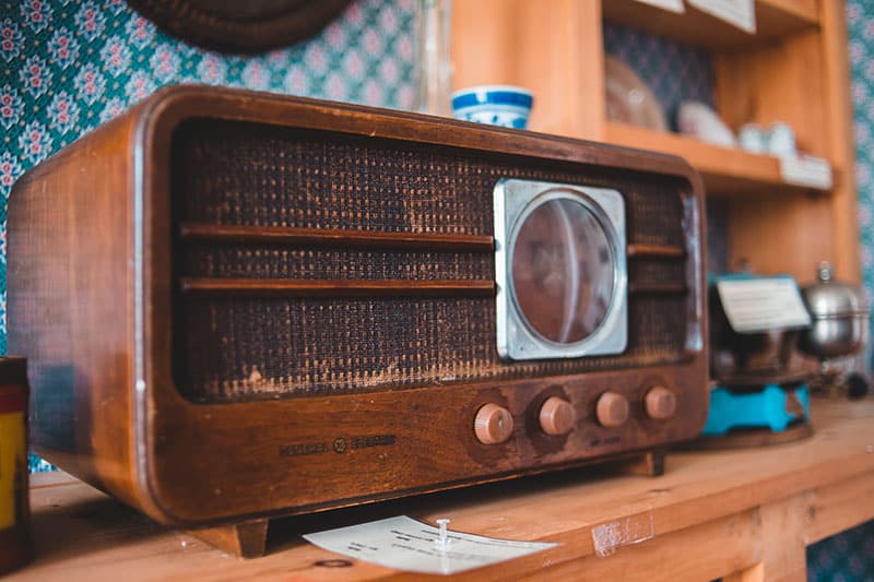 An old radio